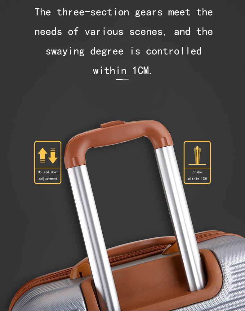 Sport Trolley Bag Hard Case Luggage Lightweight 4 Wheel Sets of 3 Suitcase