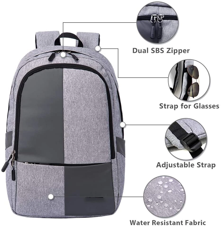 Custom 15.6 Inch Men Women School Bag Business Anti-Theft Backpack Outdoor Waterproof Computer Business Travel Laptop Bags Backpack Bag