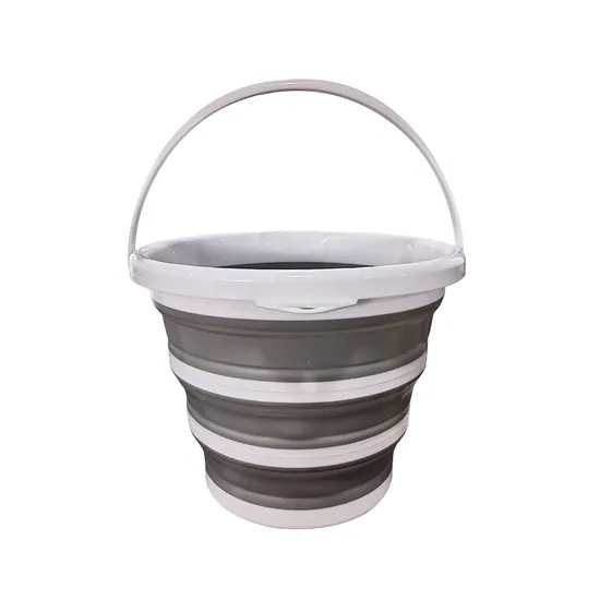 Foldable Plastic Bucket Collapsible Bucket with Handle Gardening Bucket