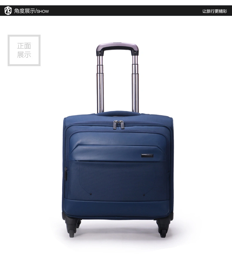 Trolley Wheeled Rolling Outdoor Business Leisure Travel Luggage Boarding Bag Case (CY3745)