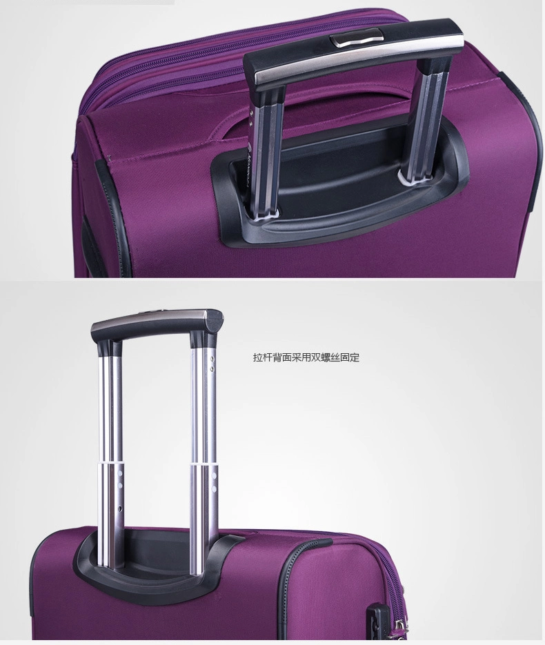High Quality Waterproof Wheeled Trolley Luggage Suitcase Leisure Travel Bag Case (CY3396)
