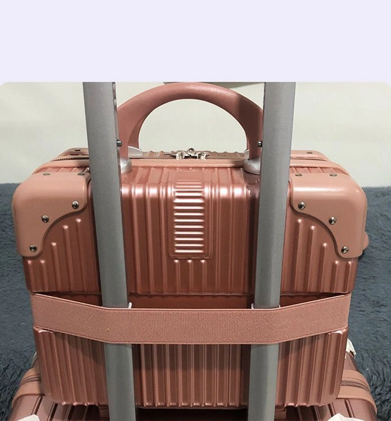 Cartoon Bear Cute Lightweight Storage Bag Password Box 14 16 Inch Cosmetic Travel Case Mini Suitcase