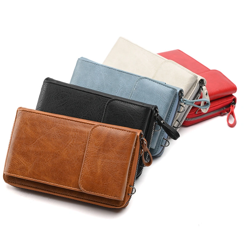 Small Crossbody Bags Lady Cell Phone Wallet Fashion Leather Wallet for Women Purse Mobile Phone Bags