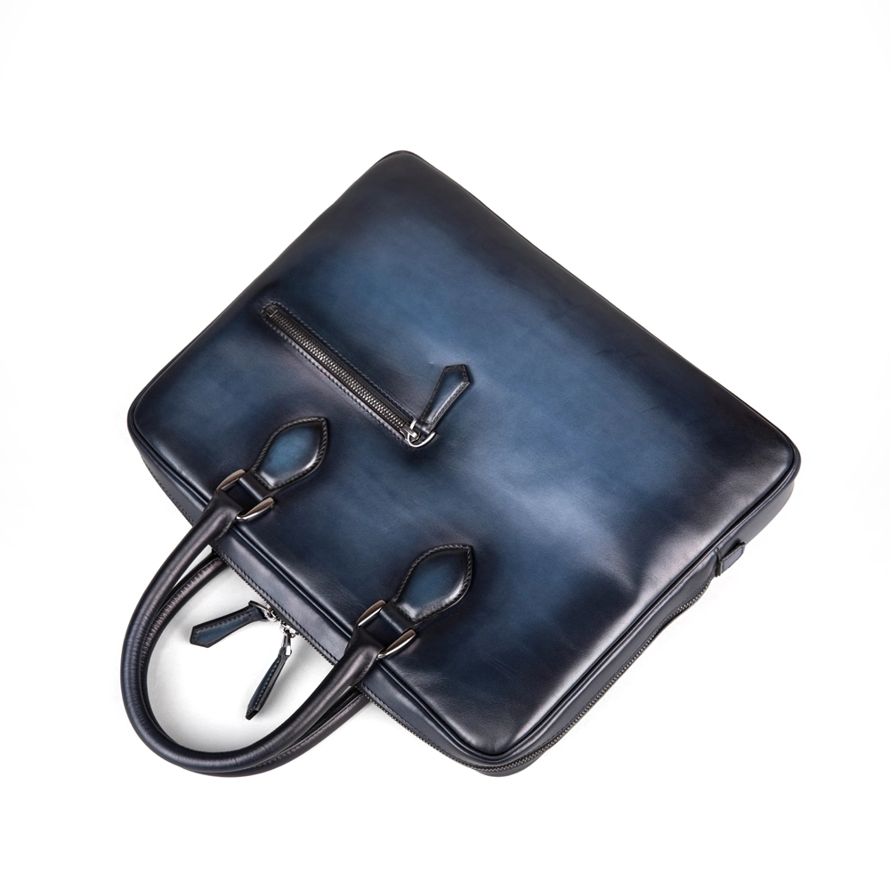 Wholesale Leather Handbag Men&prime;s Business Crossbody Bag (Gd-06)