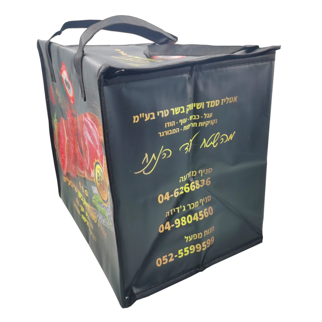 Promotional Kids 6 Can Ice Cool Bag Custom Printed Food Cooling Bag Small Non-Woven Picnic Lunch Tote Bag Large Thermal Insulated Grocery Shopping Cooler Bags