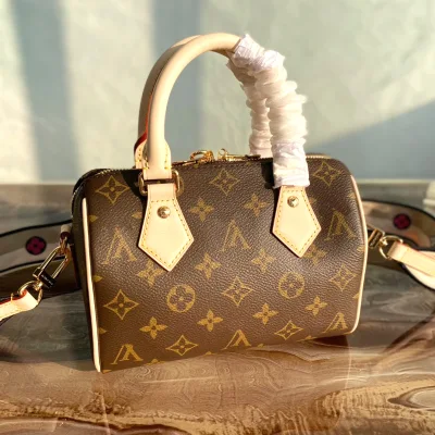 Classical Women Designer Replica Speedy Bag Handle Shoulder Bag with Strap Louis