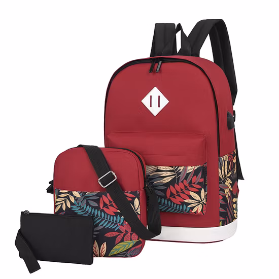 Kids Teen Boys Girls Student Laptop Backpack School Bag