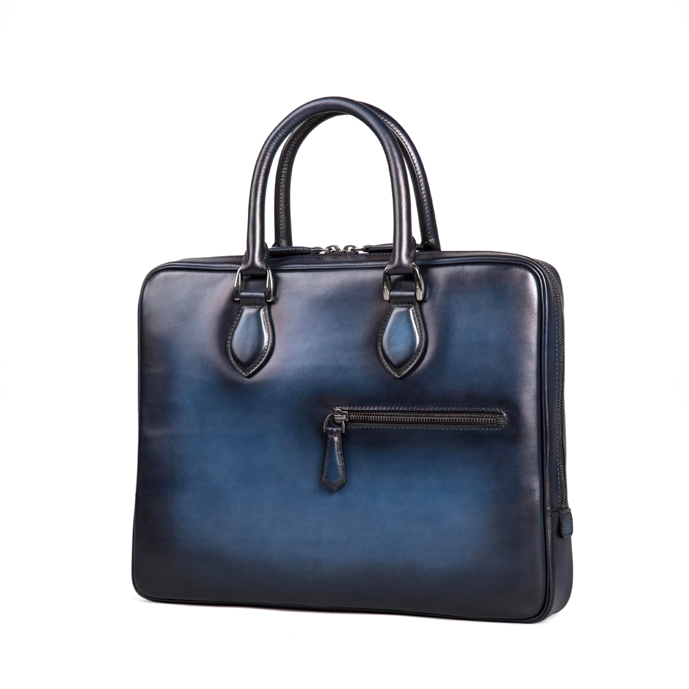Wholesale Leather Handbag Men&prime;s Business Crossbody Bag (Gd-06)