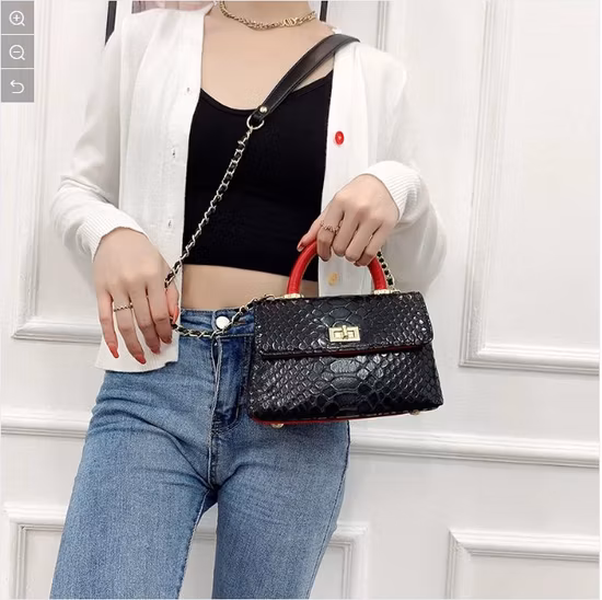 Ladies Lady Women Replica AAA PU / Real Leather Message Bag Clutch Handbags