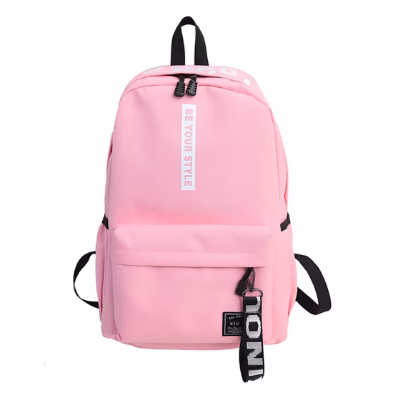 Promotional Simple Classical Polyester Cheap Customized Backpack with Competitive Price Mochila Rucksack